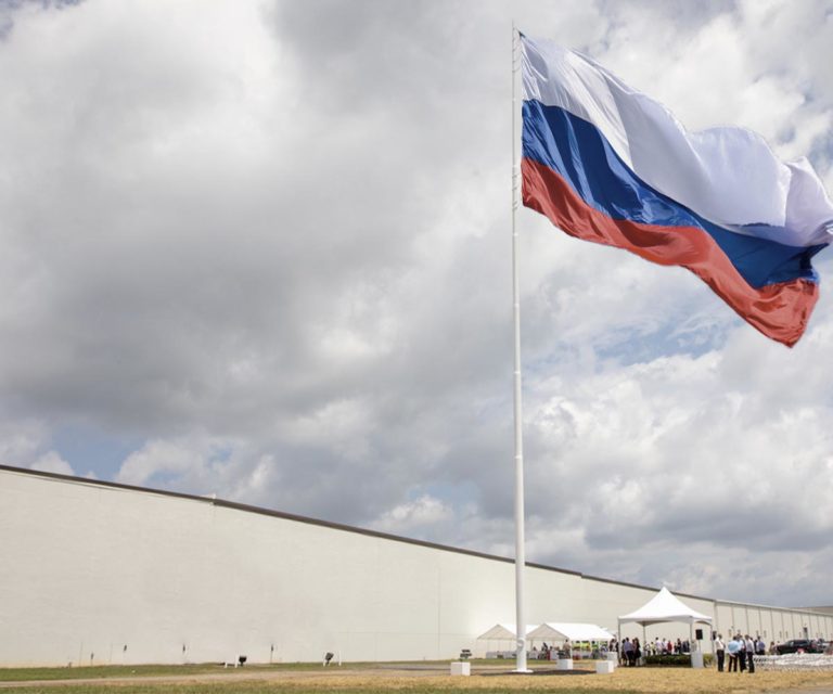 Проектирование флагштоков для городских площадей и парков