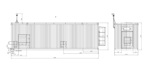 Блок-контейнер БК-9 (Аппаратная с ДЭС) производства Белмаст