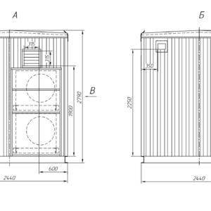 Блок контейнер связи БКС-5.8